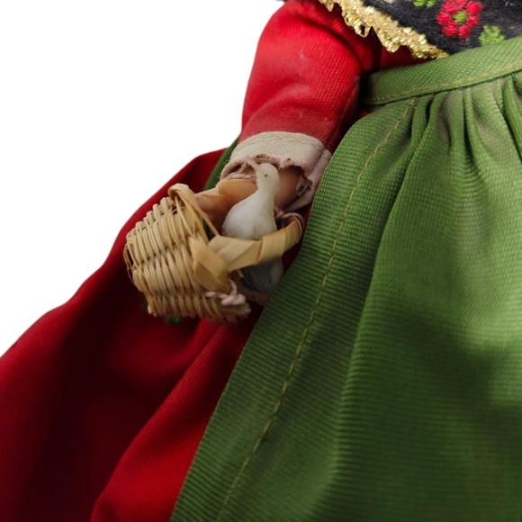 Madame Alexander Doll Swedish Girl Vintage Embroidered detail Jointed knees - Picture 16 of 16